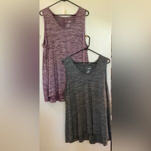 SONOMA WOMENS TUNIC TANK TOPS SIZE XL, LOT OF 5